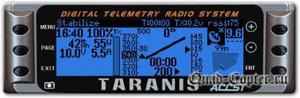 Огляд frsky taranis - досвід двох років експлуатації