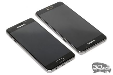 Revizuirea smartphone-urilor samsung galaxy a3 și a5 (2016) două din sicriul sud-coreean