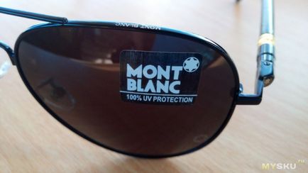 Окуляри mont blanc - чому в лапках тому, що підробка)))