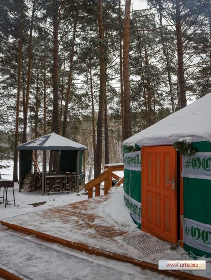 Organizarea campaniei de yurt pentru turiști - afacere gata de la yurtul din Altai