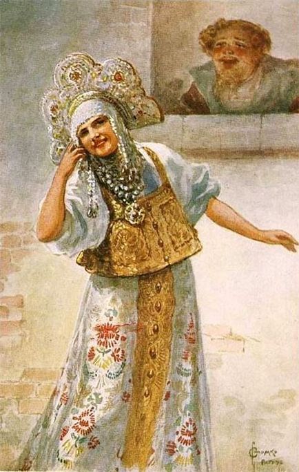 Despre costumul femeilor din Rusia - în versuri, basme, ditties și ghicitori) - târg de maeștri - manual
