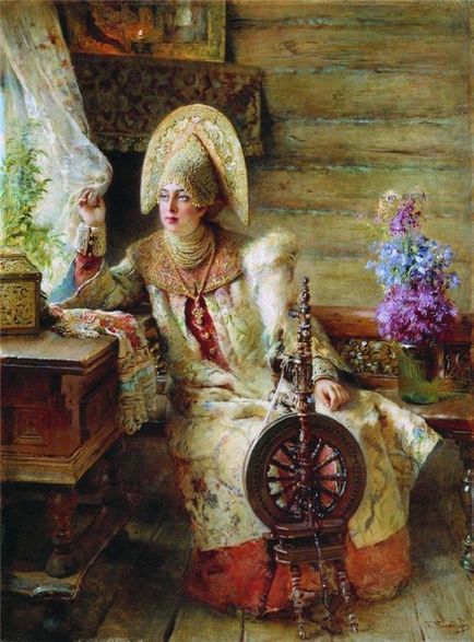 Despre costumul femeilor din Rusia - în versuri, basme, ditties și ghicitori) - târg de maeștri - manual