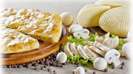 Осетинський пиріг з куркою і грибами рецепт приготування грибного осетинського пирога