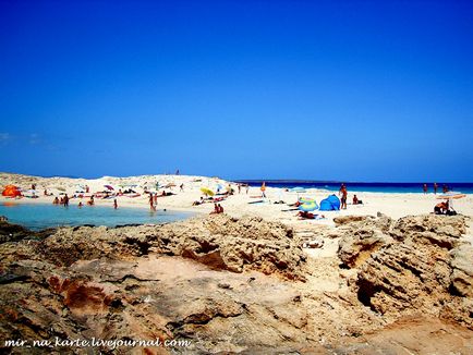 Insula formenterei de pe marginea pământului, formentera, spania, înregistrări, în străinătate - face lumea accesibilă