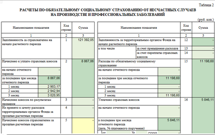 Raportați 4-FSS în 2017 în programele 1c, instrucțiuni, articole de experți