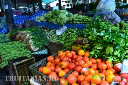 Legume și verdeață din Thailanda