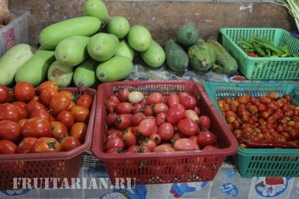 Овочі та зелень таїланду