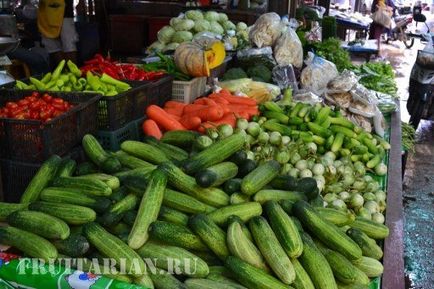 Овочі та зелень таїланду