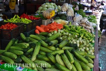 Legume și verdeață din Thailanda