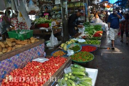 Овочі та зелень таїланду