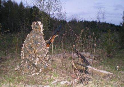 Vânătoarea de primăvară în primăvară pe tracțiune