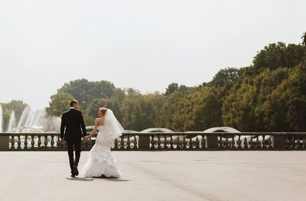 Gorkij Park - esküvői fotózásra, és egy séta a moszkvai