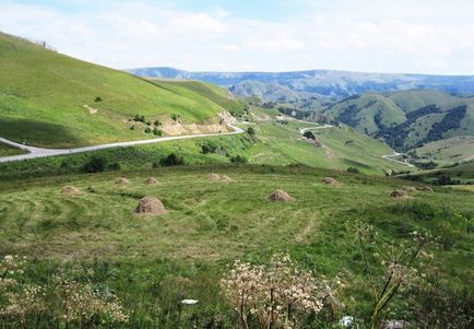 Перевал гумбаші, медові водоспади