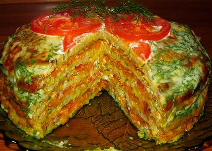 Un tort cu zucchini în grabă