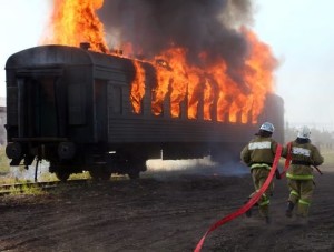 Foc în transport - reguli de comportament în caz de incendiu într-un autobuz, într-un tren, într-o mașină de metrou