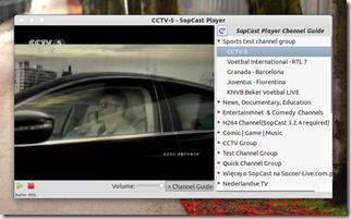 Vizualizați Internet TV folosind sopcast în ubuntu, blog despre linux, ferestre și nu numai