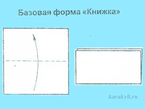 Прості базові форми орігамі для дітей 4-6 років, каракулі