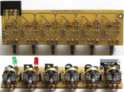 Regulator automat de viteză cu 6 canale