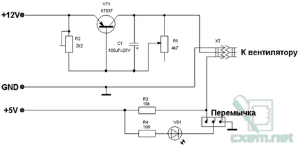 Regulator automat de viteză cu 6 canale