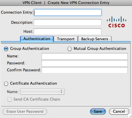 Egy egyszerű példa távoli VPN setup Cisco ASA és Cisco VPN kliens - site hálózati szakemberek!