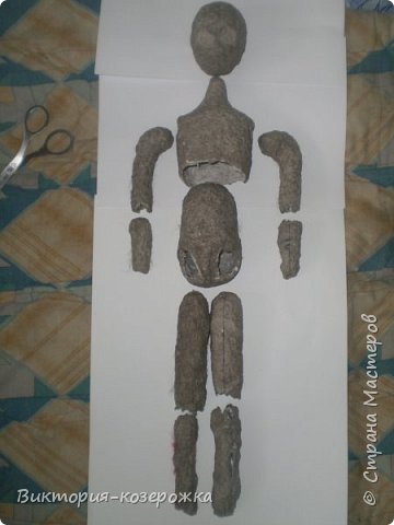 Процес створення першої шарнірної ляльки, країна майстрів