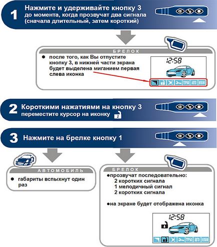 Робота сигналізації - установка автосигналізації star line a61 dialog