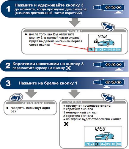 Робота сигналізації - установка автосигналізації star line a61 dialog