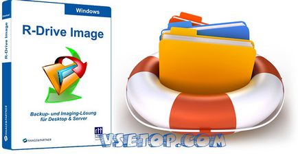 R-Drive Image repedés - mentés