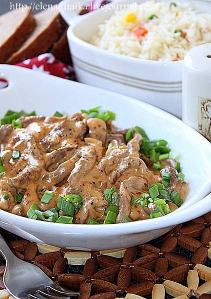 Recept Beef Stroganoff gombával és tejszínnel