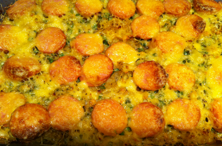 Recept Burgonya rakott kolbászok lépésről lépésre képekkel (burgonya rakott kolbász) Recept rakott burgonya kolbásszal lépésre képekkel