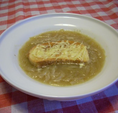 Рецепт супу цибульного - російська кухня