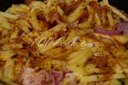 Рецепт смачною і ароматною смаженої картоплі - гарячі страви від 1001 їжа