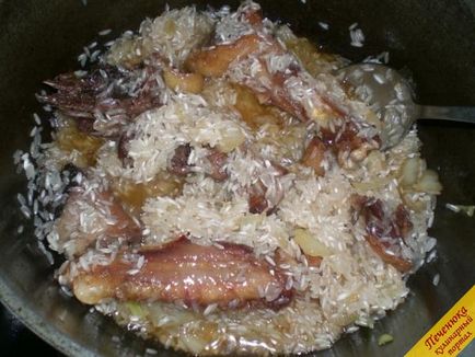 Rice kacsával (lépésről lépésre recept fotókkal)