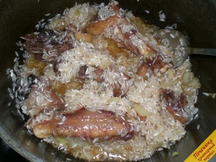 Rice kacsával (lépésről lépésre recept fotókkal) (pástétomok) Rice kacsával (lépésről lépésre recept fotókkal)