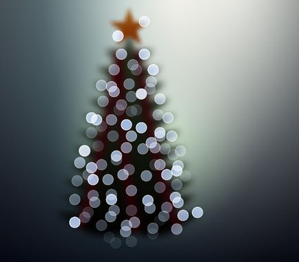 Karácsonyi kártya Adobe Illustrator