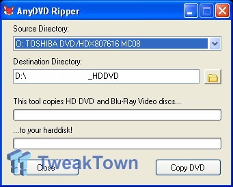 Utasítás másolása HD DVD és Blu-ray lemezek védett tartalom a március 31, 2007 (№2)