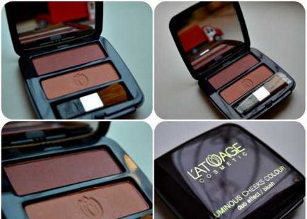 Blush l'atuage luminos obrajii culoare - dublu blush a producătorului belarus