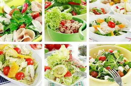 Salatele dietetice - rețete pentru salatele dietetice - așa cum este corect, o revistă de femei pentru toate vârstele