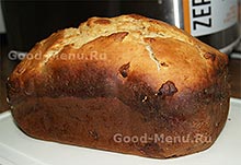Здобний хліб в хлібопічці - рецепт з покроковими фото