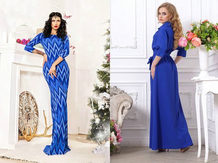 Kék ruhában a földön, válassza ki a megfelelő stílust (style) Kék ruhában a földön, válassza ki a megfelelő stílust