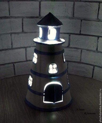 Створюємо нічник «маяк» - ярмарок майстрів - ручна робота, handmade