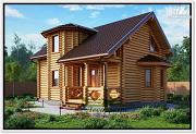 O casa twin de 8x10 cherestea, un proiect Alaska