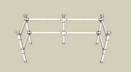 Стіл з пвх труб своїми руками покрокове фото, відео