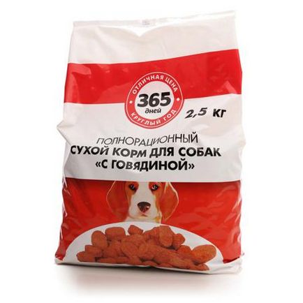 Produse alimentare uscate pentru câini