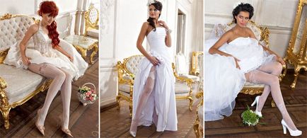 Весільні колготки, популярні моделі кольору айворі і білі, поради з вибору, фото