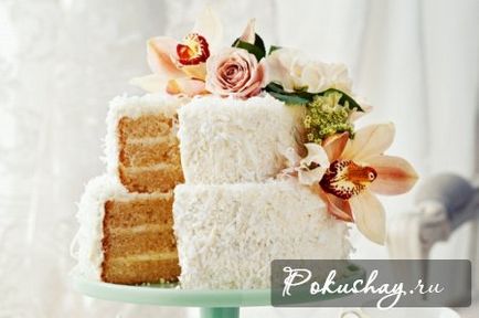 Весільний торт, рецепт з фото