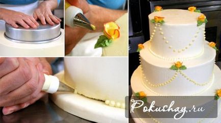 Весільний торт, рецепт з фото