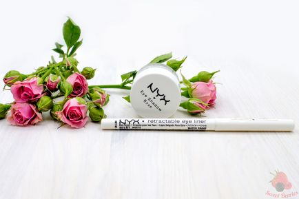 Sweet berries, nyx eye shadow base, retractable eye liner