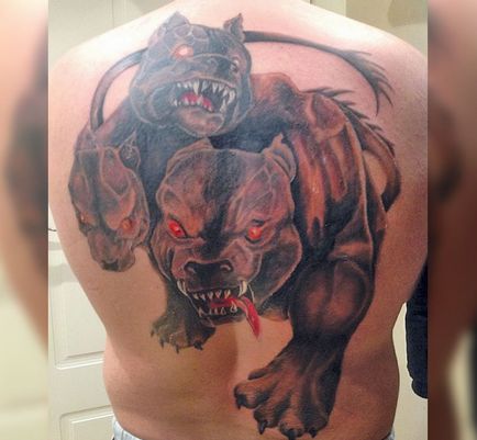 Tattoo Cerberus, amikor egy ilyen tetoválás jól néz ki