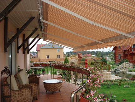 Copertinele pentru verande și foișoare sunt confortabile, confortabile și accesibile, nasha besedka